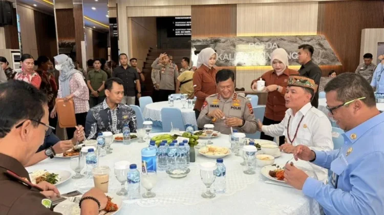 Waket II DPRD Kalteng Hadiri Jamuan Bersama Tim Verifikasi Samkaryanugraha Sakan