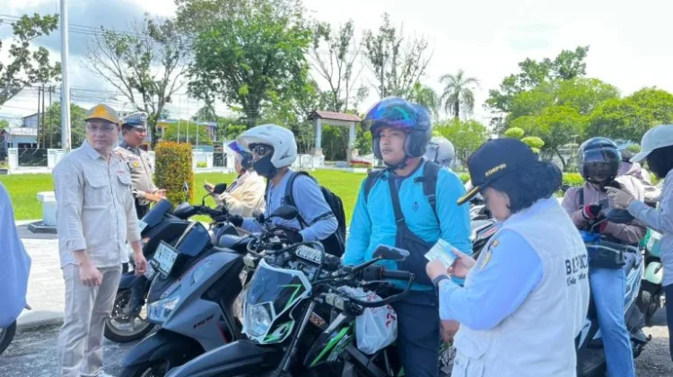 Razia Gabungan, Bapenda Palangka Raya Catat Potensi Tunggakan Capai Rp135 Juta