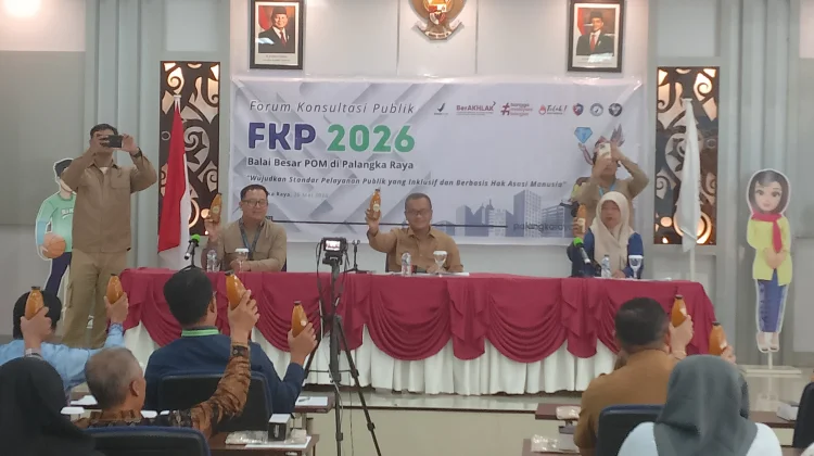 BBPOM di Palangka Raya Gelar Forum Konsultasi Publik 2026