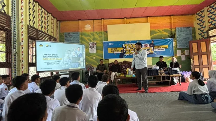 KP2KP Buntok Gelar Tax Goes to School di SMA Negeri 1 Dusun Utara