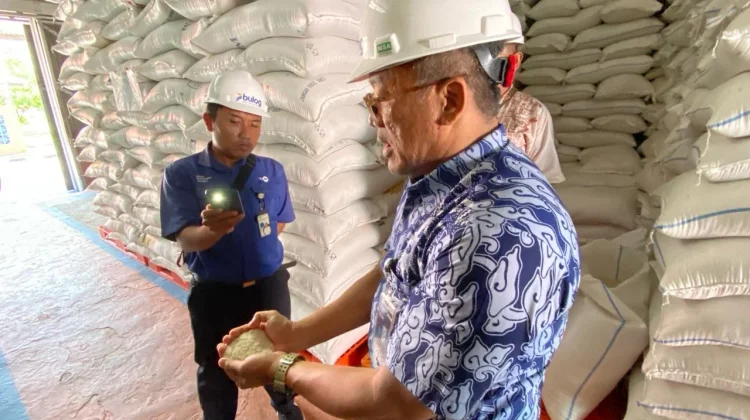 Bulog Kalteng : Kualitas Beras Akan Turun bila Terlalu Lama Disimpan