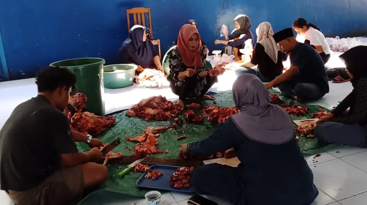 PAN Kalteng Bagikan Daging Kurban kepada Masyarakat,  Momen Iduladha 1447 H