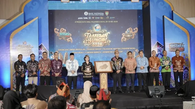 Wakil Bupati Kapuas Hadiri Pembukaan Pesona Tambun Bungai 2026