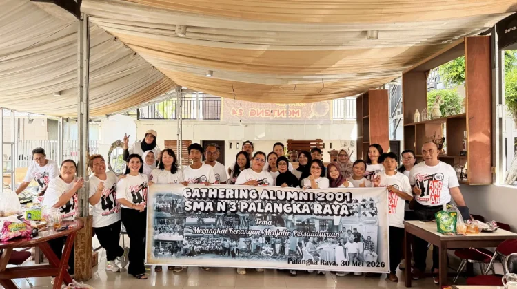 Gathering Alumni 2001 SMA N 3 Palangka Raya, Pererat Silaturahmi