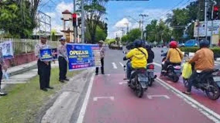 Satlantas Palangka Raya Perkuat Pengaturan Kawasan Zona Selamat Sekolah