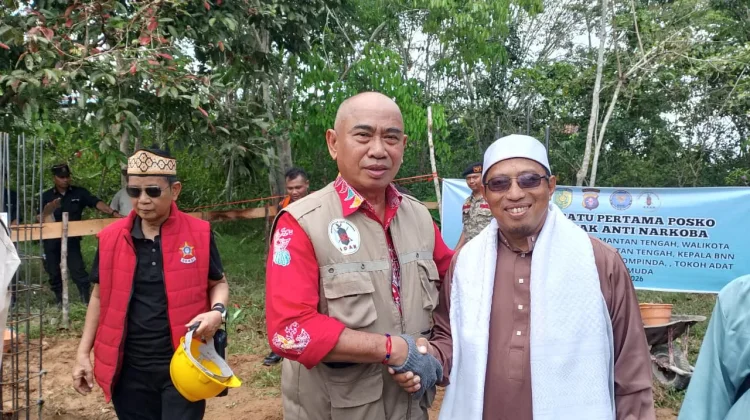 Pembangunan Posko Terpadu GDAN di Puntun Bukti Pemerintah Hadir