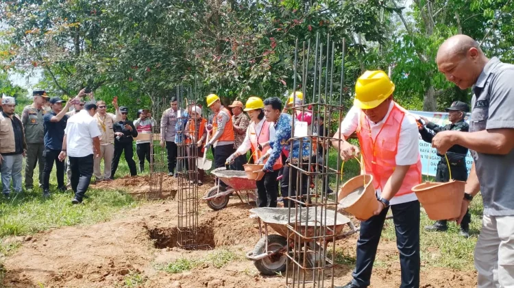Kapolda Kalteng Siapkan Personil Kawal Pembangunan Posko Terpadu GDAN di Puntun