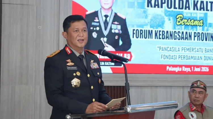 Hari Lahir Pancasila, Polda Kalteng Perkuat Silaturahmi Bersama Tokoh Masyarakat