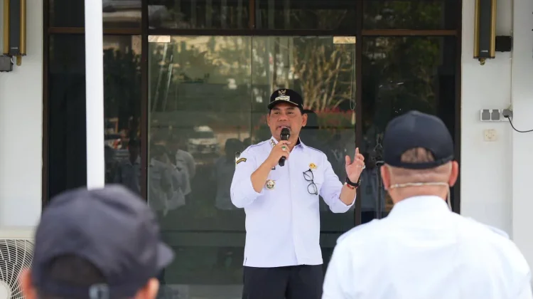 Bupati Shalahuddin Pimpin Apel Dinas PUPR Sebagai Penguatan Disiplin