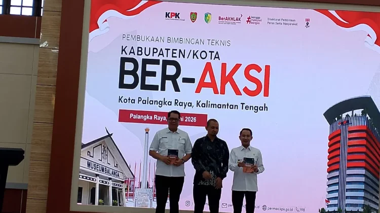 KPK Gelar Bimtek Calon Kabupaten/Kota Ber-AKSI