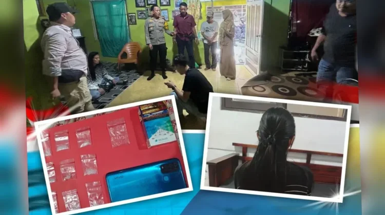 Perempuan 27 Tahun Dibekuk Bersama 9 Klip Sabu di Ketapang Sampit