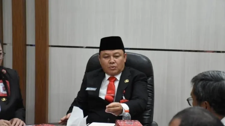 Sekda Kapuas Pimpin Rakor Penertiban Pasar Jalan Mawar