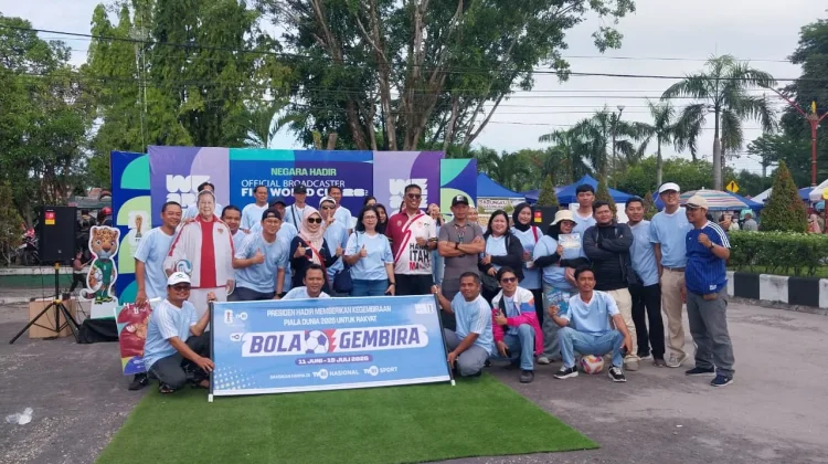 TVRI Kalteng Ajak Masyarakat Meriahkan Piala Dunia lewat Bola Gembira