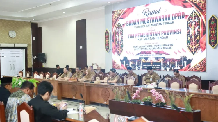 Banmus DPRD Kalteng Tetapkan Rangkaian Agenda Strategis hingga Akhir Juli 2026