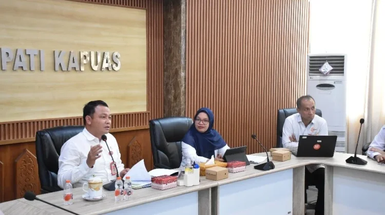 Sekda Kapuas Pimpin Diskusi Satgas MBG dan Observasi SPPG