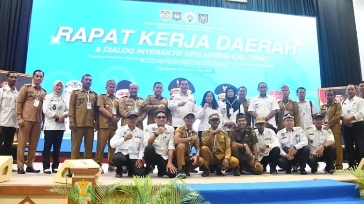 Sinergi Membangun Desa, Wabup Pulang Pisau Hadiri Rakerda Apdesi Kalteng