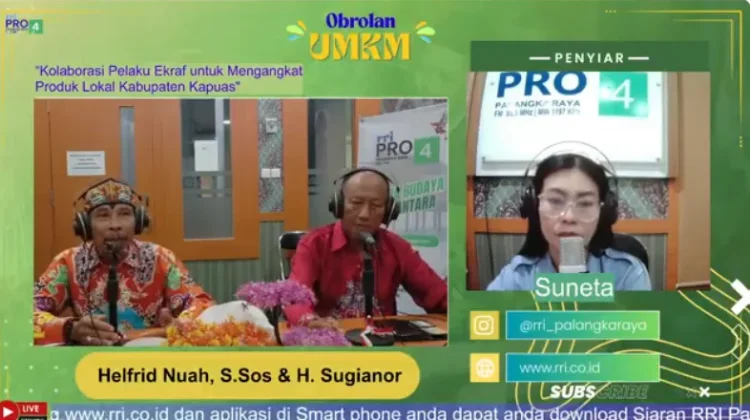Upaya Kolaborasi Pelaku Ekonomi Kreatif Angkat Produk Lokal Kabupaten Kapuas