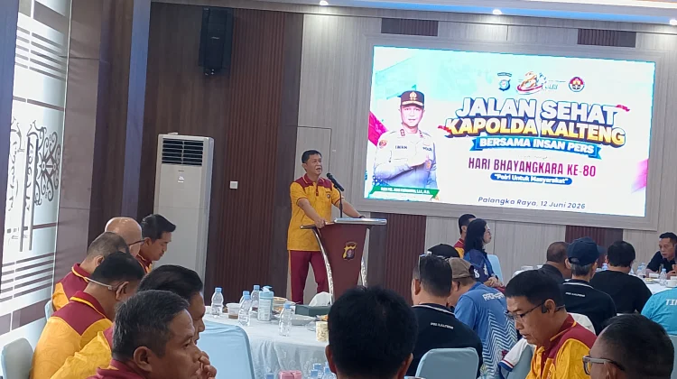 Kapolda Kalteng Tegaskan Pentingnya Jaga Hubungan Baik dengan Insan Pers