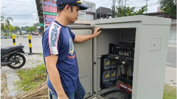 Dishub Palangka Raya Jelaskan Perhitungan Durasi Lampu Merah Tingang-Keminting