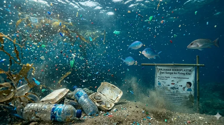 Ancaman Mikroplastik, Bagaimana Sampah di Laut tanpa Sadar Kembali ke Piring Makan