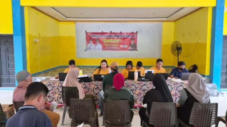 Maraton SASAH: Bapenda Kobar Dekatkan Layanan Pajak di Desa Sungai Rangit Jaya
