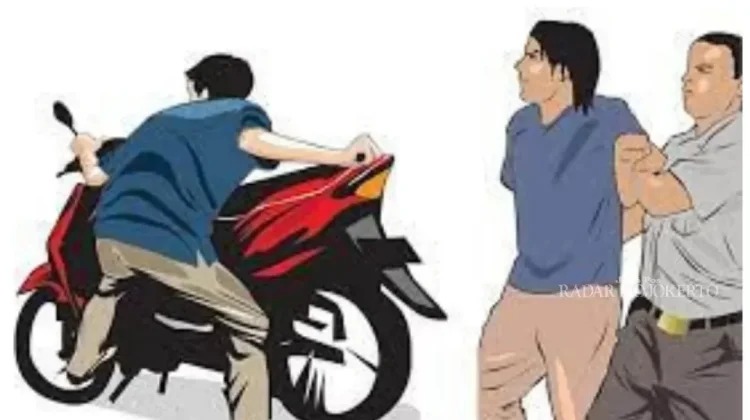 Dua Pria Ditangkap usai Gasak Motor di Tamiang Layang