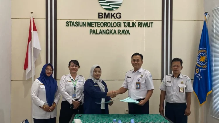 BMKG dan RRI Palangka Raya Lanjutkan Kerja Sama Informasi Publik