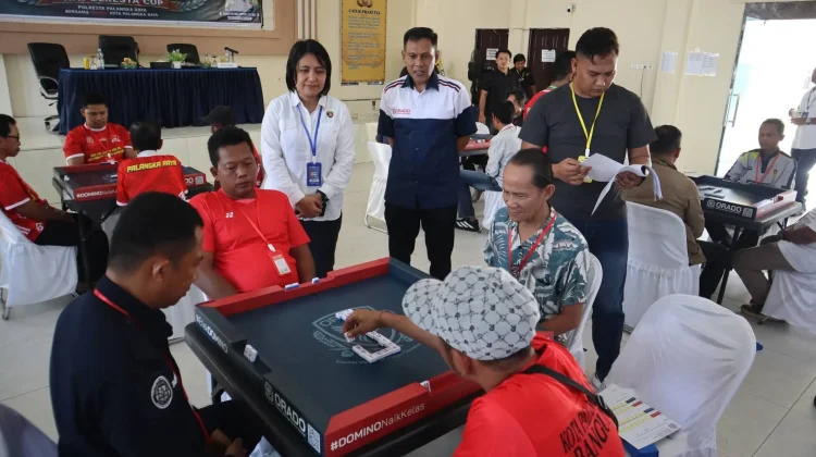 Polresta Palangka Raya Gelar Turnamen Domino Bersama ORADO