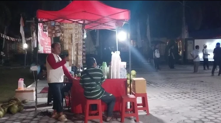 TVRI Kalteng Libatkan UMKM Meriahkan Nobar Bola Gembira