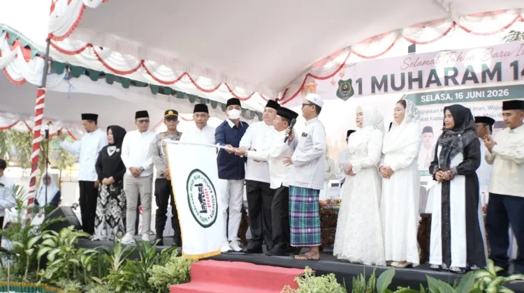 Meriahkan 1 Muharram 1448 H, Bupati Kapuas Lepas 119 Grup Pawai Tahun Baru Islam