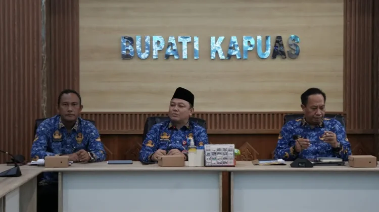 Pemkab Kapuas Gelar Rapat Pengambilan Keputusan Penerbitan KKPR