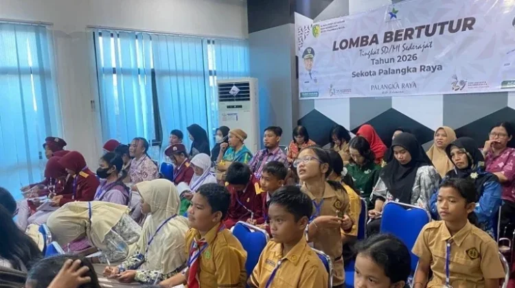 Tingkatkan Minat Baca, Dispursip Kota Palangka Raya Gelar Lomba Bertutur