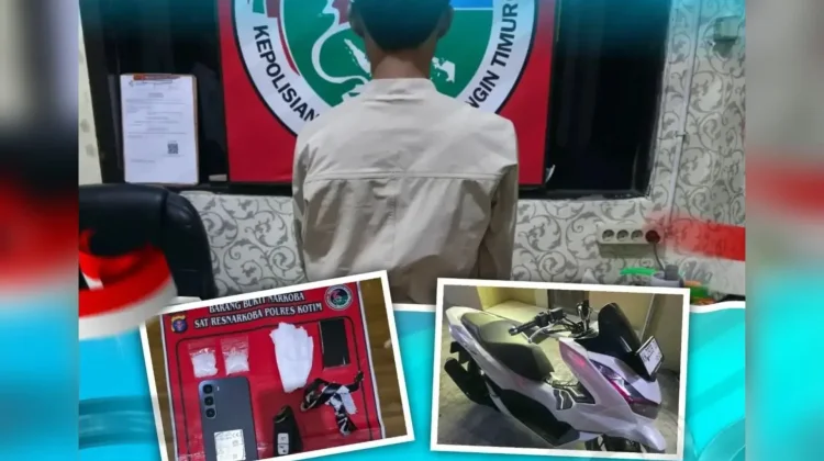 Warga Pelangsian Diciduk Bawa 8,84 Gram Sabu di Sampit