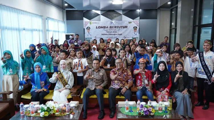 Lomba Bertutur Dispursip Palangka Raya Jadi Sarana Tingkatkan Minat Baca