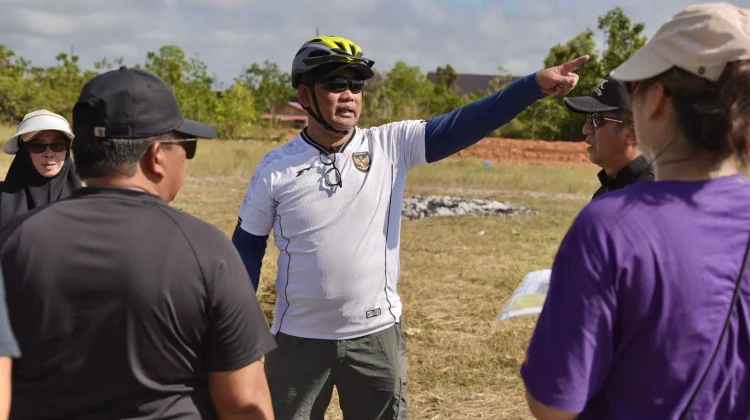 Gowes Bersama, Bupati Shalahuddin Tinjau Lokasi Batara Expo 2026 dan CFD
