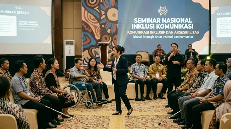 Masyarakat Bisa Menerapkan Komunikasi Inklusif Setiap Hari