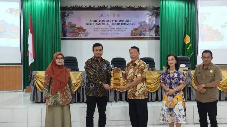 BI Kalteng Dorong Percepatan Sertifikasi Halal UMKM di Kabupaten Gunung Mas