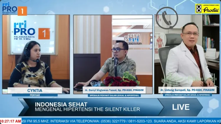 Hipertensi Dapat Memicu Kerusakan Ginjal dan Organ Vital