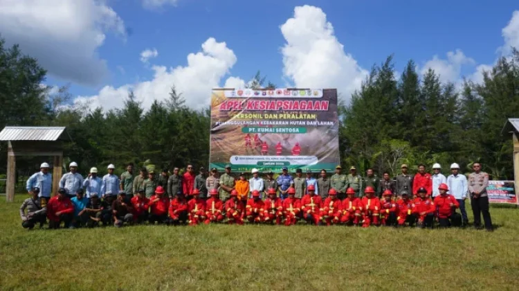 Amankan Tanjung Puting, DLH Kobar Gelar Apel Siaga Karhutla Lintas Sektor