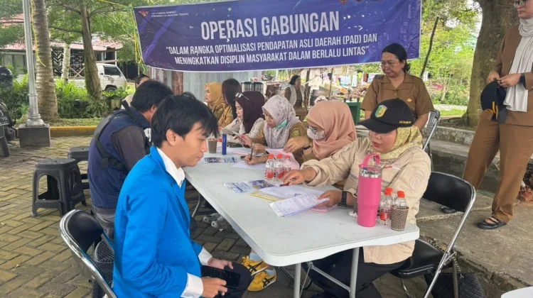 Ratusan Ranmor Terjaring Razia di Palangka Raya, Potensi PAD Capai Puluhan Juta