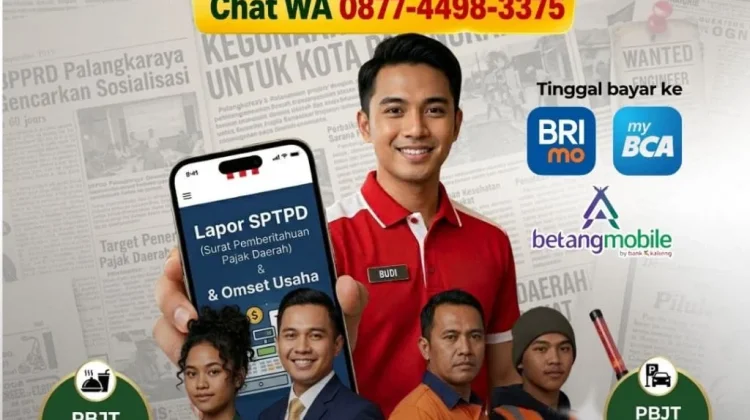 Bapenda Palangka Raya Hadirkan Layanan "Lapor dan Bayar Pajak Lebih Praktis"