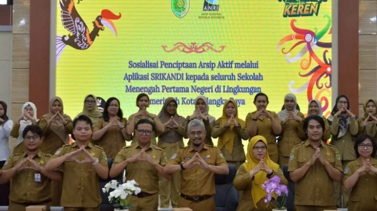 Dispursip Palangka Raya Sosialisasikan Penciptaan Arsip Aktif Melalui Srikandi