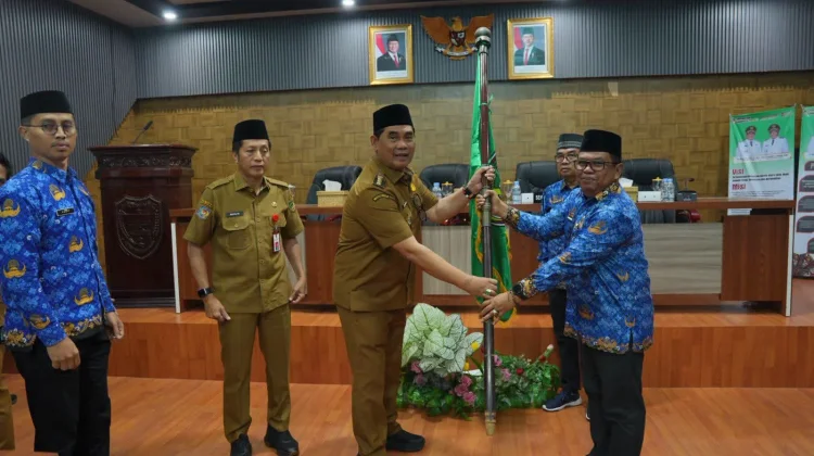 Bupati Lepas Kafilah MTQ KORPRI Barut