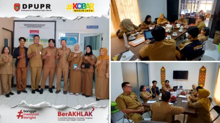 Dinas PUPR Seruyan dan Kobar Selaraskan Instrumen Pengawasan Jasa Konstruksi