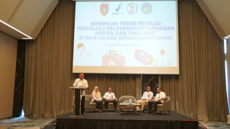 Dinkes Kobar Gelar Bimtek Pengelolaan Obat untuk Apotek dan Toko Obat