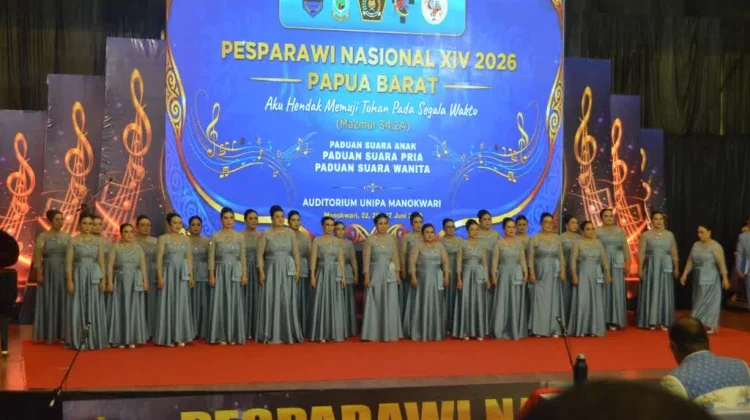 Tim PSW Kalteng Sukses Pukau Penonton pada Pesparawi Nasional