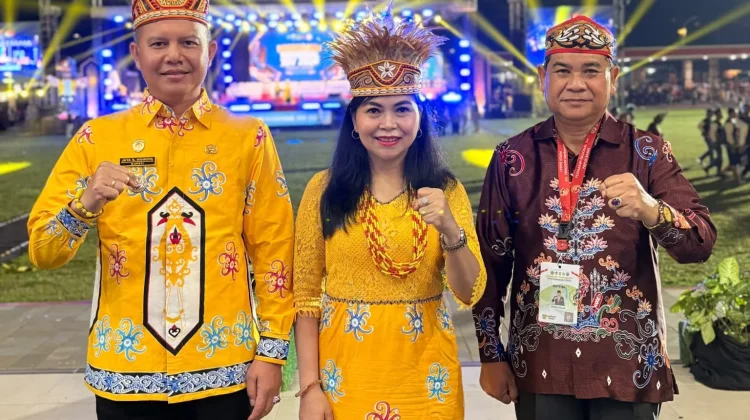 Kontingen Kalteng Raih 11 Emas dan 1 Perak di Pesparawi Nasional XIV Manokwari