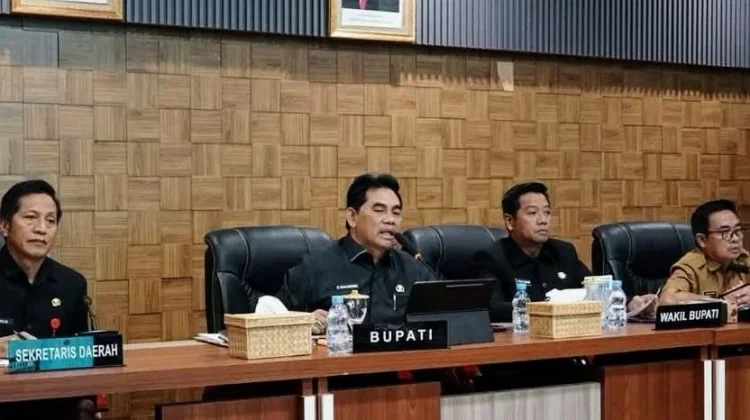 Bupati Barito Utara Pimpin Rakor Percepatan Serapan Anggaran