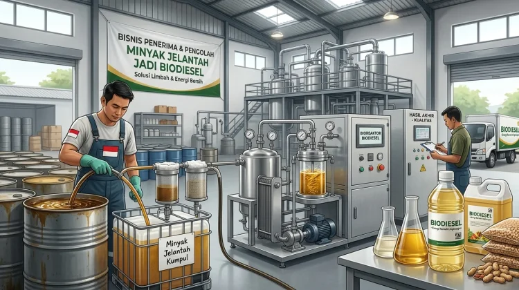 Menghasilkan Cuan dari Dapur, Jelantah yang Kini Jadi Biodiesel