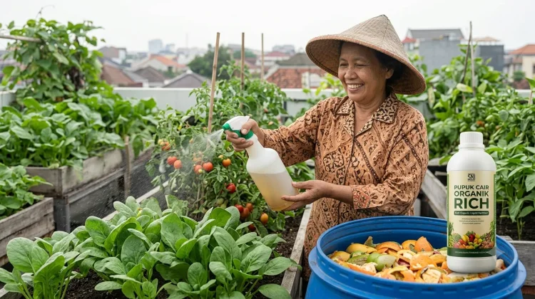 Mengolah Limbah Kulit Buah Menjadi Pupuk Cair Organik